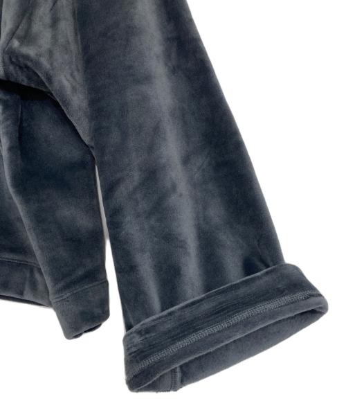 mizuiro-ind（ミズイロインド）mizuiro-ind (ミズイロインド) ブラッシュドハイネックショートプルオーバー ネイビー サイズ:記載なしの古着・服飾アイテム