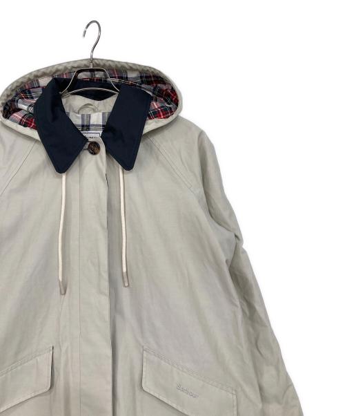 Barbour（バブアー）Barbour (バブアー) Alexa Chung (アレクサチャン) Natalie トレンチ コート アイボリー サイズ:UK10の古着・服飾アイテム