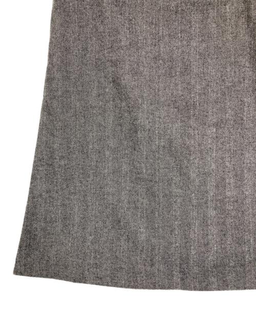 A.P.C.（アーペーセー）A.P.C. (アーペーセー) ヘリンボーンAラインスカート グレー サイズ:36の古着・服飾アイテム