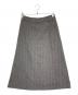 A.P.C.（アーペーセー）の古着「ヘリンボーンAラインスカート」｜グレー