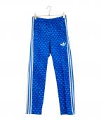 adidasアディダス）の古着「Adicolor 70s Monogram Track Pants/トラックパンツ」｜ブルー