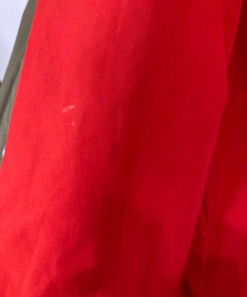 maison kitsune（メゾンキツネ）maison kitsune (メゾンキツネ) 中綿フーデッドジャケット カーキ サイズ:Mの古着・服飾アイテム