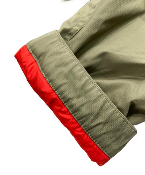 maison kitsune（メゾンキツネ）maison kitsune (メゾンキツネ) 中綿フーデッドジャケット カーキ サイズ:Mの古着・服飾アイテム