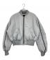 ACNE STUDIOS（アクネ ストゥディオス）の古着「ジップアップボンバージャケット」｜ブルーグレー