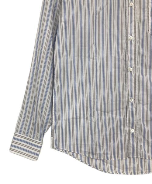 VISVIM（ビズビム）VISVIM (ビズビム) ストライプBDシャツ ブルー×ホワイト サイズ:2の古着・服飾アイテム