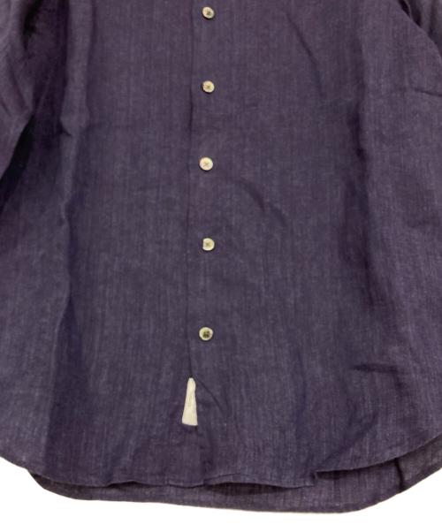 TOMORROW LAND（トゥモローランド）TOMORROW LAND (トゥモローランド) サハラ セミワイドカラーシャツ ネイビー サイズ:Sの古着・服飾アイテム