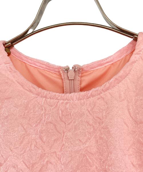 J.N.Hearts（ジェイエヌハーツ）J.N.Hearts (ジェイエヌハーツ) Fluffily Blouse/フラッフィリーブラウス ピンク サイズ:Fの古着・服飾アイテム