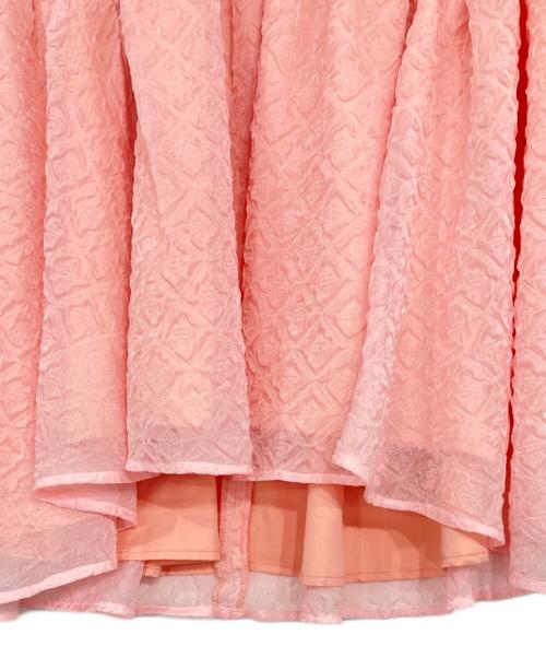 J.N.Hearts（ジェイエヌハーツ）J.N.Hearts (ジェイエヌハーツ) Fluffily Blouse/フラッフィリーブラウス ピンク サイズ:Fの古着・服飾アイテム