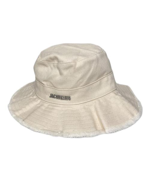 jacquemus（ジャックムス）jacquemus (ジャックムス) Artichaut バケットハット アイボリーの古着・服飾アイテム