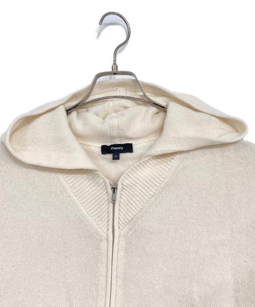 theory（セオリー）theory (セオリー) カシミヤ混ニットパーカー ベージュ サイズ:Sの古着・服飾アイテム