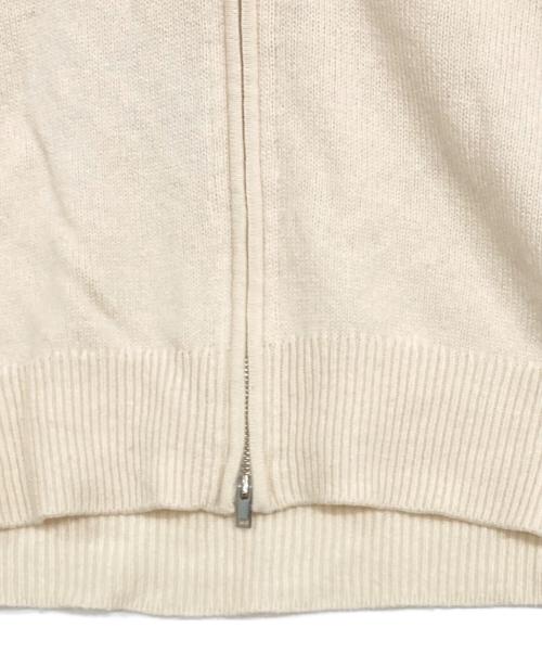 theory（セオリー）theory (セオリー) カシミヤ混ニットパーカー ベージュ サイズ:Sの古着・服飾アイテム