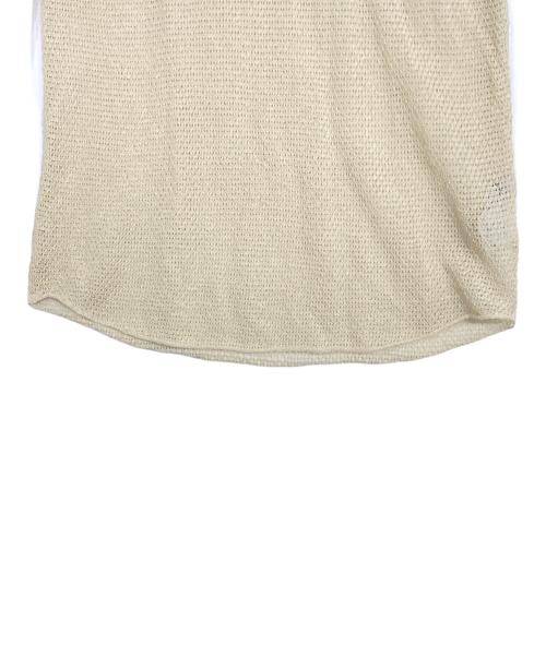 ETRE（エトレ）ETRE (エトレ) シアーメッシュニットPO ベージュ サイズ:Fの古着・服飾アイテム