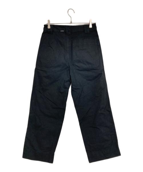 MHL（エムエイチエル）MHL (エムエイチエル) コットンツイルワークパンツ ブラック サイズ:SIZE Sの古着・服飾アイテム