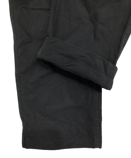 MHL（エムエイチエル）MHL (エムエイチエル) コットンツイルワークパンツ ブラック サイズ:SIZE Sの古着・服飾アイテム