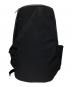 UN METRE（アンメートルプロダクションズ）の古着「WOOL GABARDINE/NYLON TUCK BACKPACK」｜ブラック
