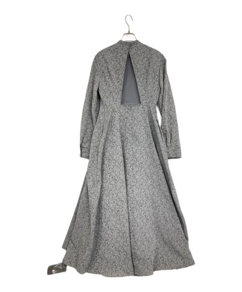 CLANE（クラネ）CLANE (クラネ) ジャガードワンピース グレー サイズ:1の古着・服飾アイテム