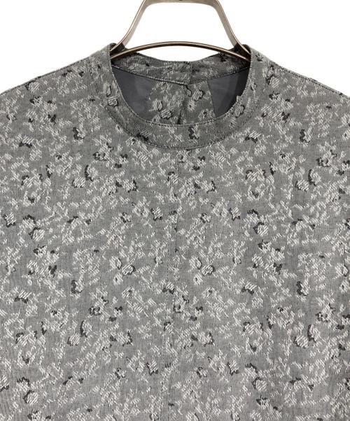 CLANE（クラネ）CLANE (クラネ) ジャガードワンピース グレー サイズ:1の古着・服飾アイテム