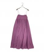 SLOBE IENAスローブ イエナ）の古着「エアリーギャザーキャミワンピース」｜パープル