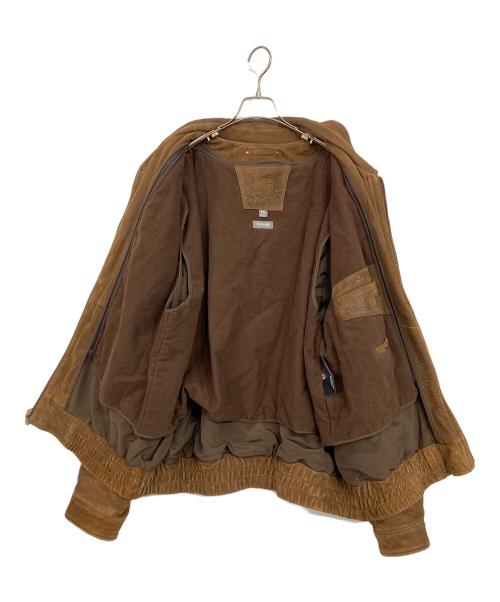 wilsons leather（ウィルソンズレザー）wilsons leather (ウィルソンズレザー) ライナー付レザージャケット ブラウン サイズ:XXLの古着・服飾アイテム