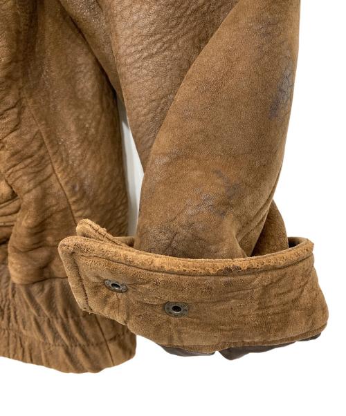 wilsons leather（ウィルソンズレザー）wilsons leather (ウィルソンズレザー) ライナー付レザージャケット ブラウン サイズ:XXLの古着・服飾アイテム