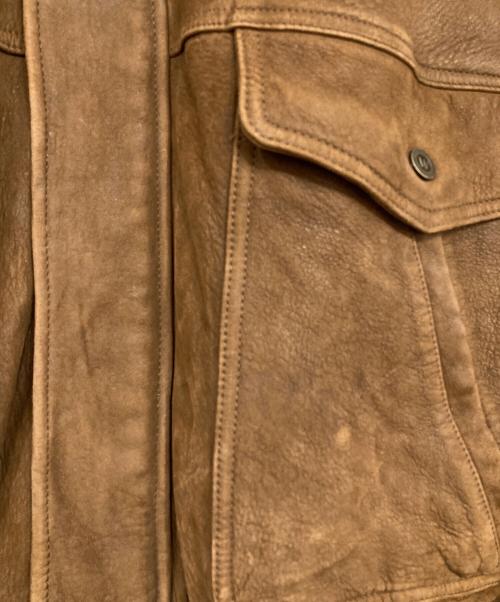 wilsons leather（ウィルソンズレザー）wilsons leather (ウィルソンズレザー) ライナー付レザージャケット ブラウン サイズ:XXLの古着・服飾アイテム