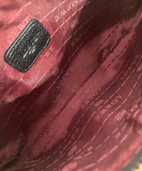 LOEWE（ロエベ）LOEWE (ロエベ) ミニショルダーバッグ ブラックの古着・服飾アイテム
