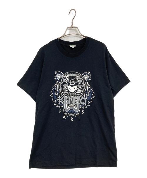 KENZO（ケンゾー）KENZO (ケンゾー) タイガープリントTシャツ ブラック サイズ:Lの古着・服飾アイテム