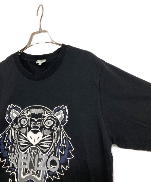 KENZO（ケンゾー）KENZO (ケンゾー) タイガープリントTシャツ ブラック サイズ:Lの古着・服飾アイテム