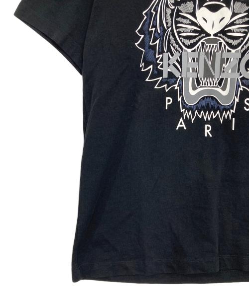 KENZO（ケンゾー）KENZO (ケンゾー) タイガープリントTシャツ ブラック サイズ:Lの古着・服飾アイテム