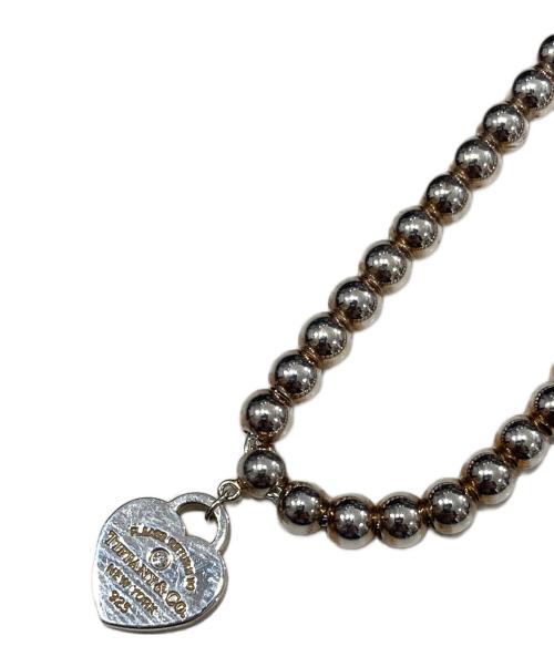 TIFFANY & Co.（ティファニー アンド コー）TIFFANY & Co. (ティファニー) ブルー ハート タグ ビーズ ブレスレットの古着・服飾アイテム