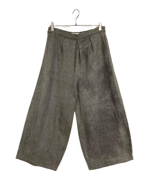 IROFUSI（イロフシ）IROFUSI (イロフシ) コットンイージーパンツ グレー サイズ:Fの古着・服飾アイテム