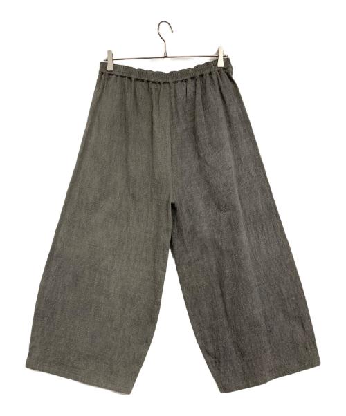 IROFUSI（イロフシ）IROFUSI (イロフシ) コットンイージーパンツ グレー サイズ:Fの古着・服飾アイテム