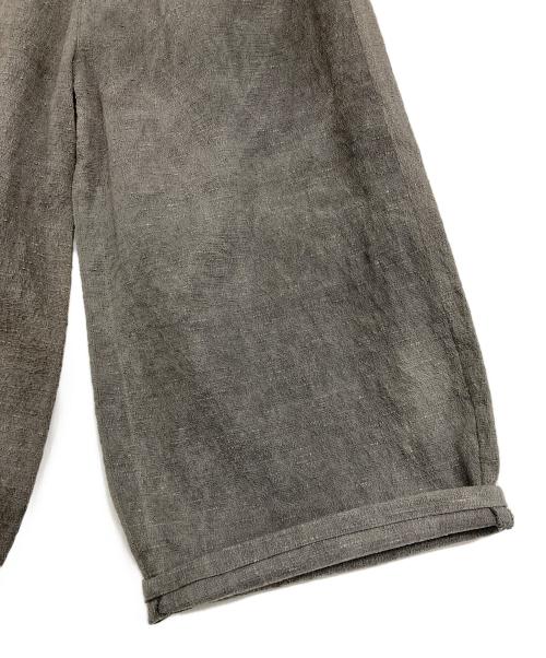 IROFUSI（イロフシ）IROFUSI (イロフシ) コットンイージーパンツ グレー サイズ:Fの古着・服飾アイテム