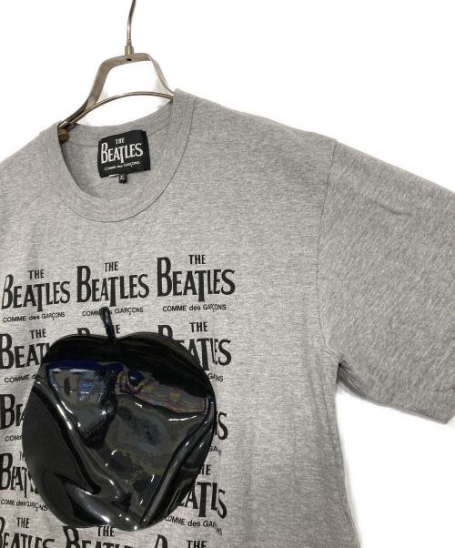 THE BEATLES COMME des GARCONS（ザ・ビートルズコムデギャルソン）THE BEATLES COMME des GARCONS (ザ・ビートルズコムデギャルソン) ラバーアップルTシャツ グレー サイズ:XLの古着・服飾アイテム
