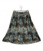 45Rフォーティファイブ・アール）の古着「総柄スカート」｜グリーン