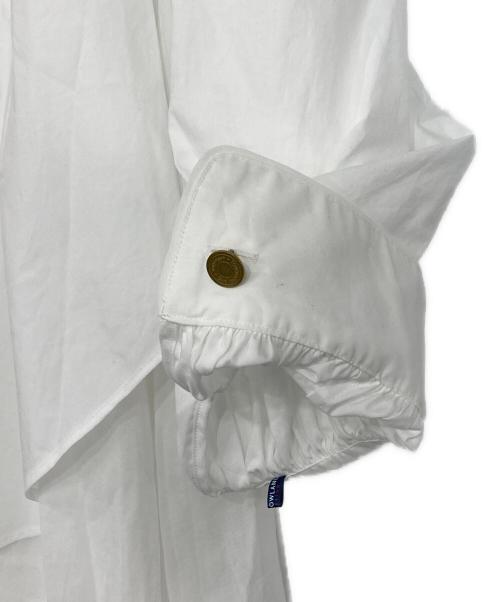 TOMORROW LAND collection（トゥモローランドコレクション）TOMORROW LAND collection (トゥモローランドコレクション) コットンコンビネーション ティアードブラウス ホワイト サイズ:36の古着・服飾アイテム