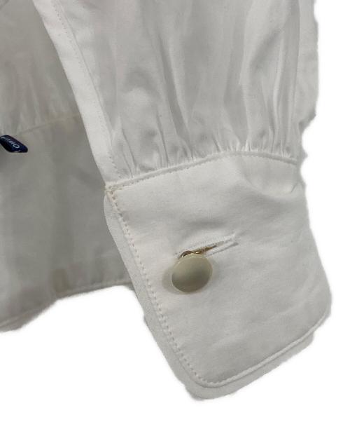 TOMORROW LAND collection（トゥモローランドコレクション）TOMORROW LAND collection (トゥモローランドコレクション) コットンコンビネーション ティアードブラウス ホワイト サイズ:36の古着・服飾アイテム