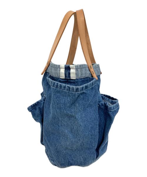 Y's（ワイズ）Y's (ワイズ) デニム地トートバッグ インディゴの古着・服飾アイテム