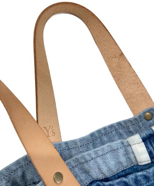 Y's（ワイズ）Y's (ワイズ) デニム地トートバッグ インディゴの古着・服飾アイテム