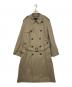 Aquascutum（アクアスキュータム）の古着「トレンチコート」｜ベージュ