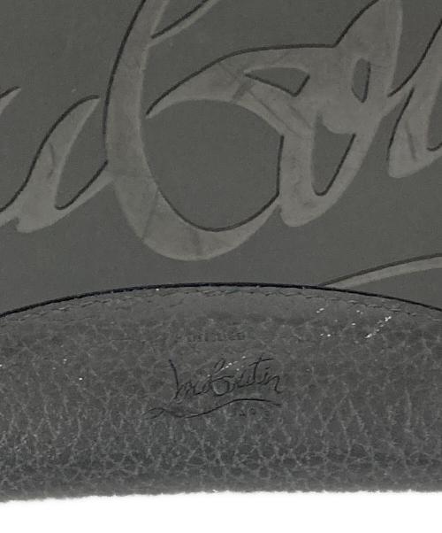Christian Louboutin（クリスチャン・ルブタン）Christian Louboutin (クリスチャン・ルブタン) Panettone wallet/パネトーネウォレット ブラックの古着・服飾アイテム