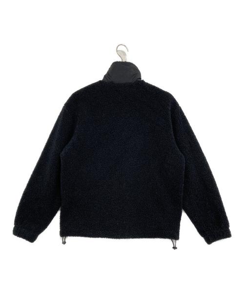 adidas（アディダス）adidas (アディダス) テディフリース フルジップジャケット ブラック サイズ:Mの古着・服飾アイテム