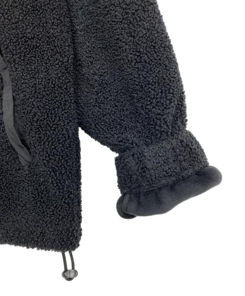 adidas（アディダス）adidas (アディダス) テディフリース フルジップジャケット ブラック サイズ:Mの古着・服飾アイテム