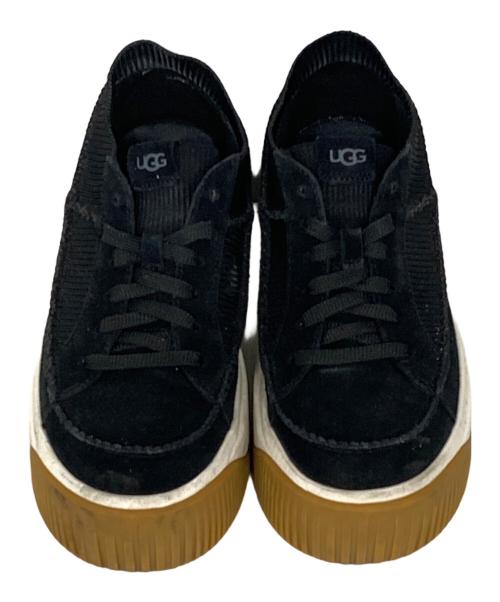 UGG（アグ）UGG (アグ) EZ-Duzzit Lace/イージー ダジット レース ブラック サイズ:SIZE 24.0cmの古着・服飾アイテム