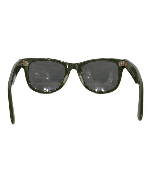 NECESSARY or UNNECESSARY（ネセサリーオアアンネセサリー）NECESSARY or UNNECESSARY (ネセサリーオアアンネセサリー) サングラス カーキの古着・服飾アイテム