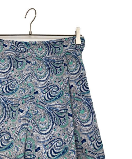 SOEJU（ソージュ）SOEJU (ソージュ) ペイズリー柄サイドタックワイドパンツ グレー サイズ:Lの古着・服飾アイテム