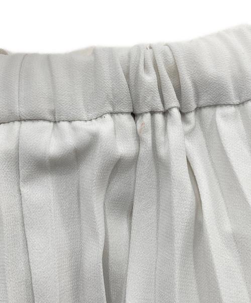 SOEJU（ソージュ）SOEJU (ソージュ) プリーツスカート ホワイト サイズ:表記無しの古着・服飾アイテム
