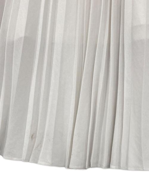 SOEJU（ソージュ）SOEJU (ソージュ) プリーツスカート ホワイト サイズ:表記無しの古着・服飾アイテム