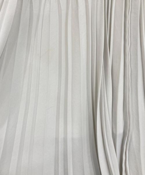 SOEJU（ソージュ）SOEJU (ソージュ) プリーツスカート ホワイト サイズ:表記無しの古着・服飾アイテム