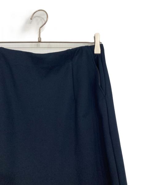 SOEJU（ソージュ）SOEJU (ソージュ) ダブルジャージーペンシルスカート ネイビー サイズ:Lの古着・服飾アイテム